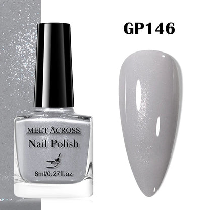 48 Colors Nail Polish Quick Dry No-bake Lasting Water-based Tearable Manicure Not Easy To Fade Semi-permanent Varnish Nail Art Good Vibrations