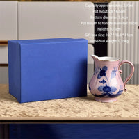 Italian Ceramic Tableware Household Jewelry Box Teapot Sugar Pot Milk Pot Kitchen Supplies Dim Sum Plate Fruit Plate Tableware Good Vibrations