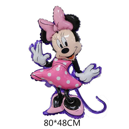 Disney Pink Minnie Mouse One Year Old Birthday Party Supplies Cup Plate Kids Girl Birthday Party Decor Disposable Tableware Set Good Vibrations