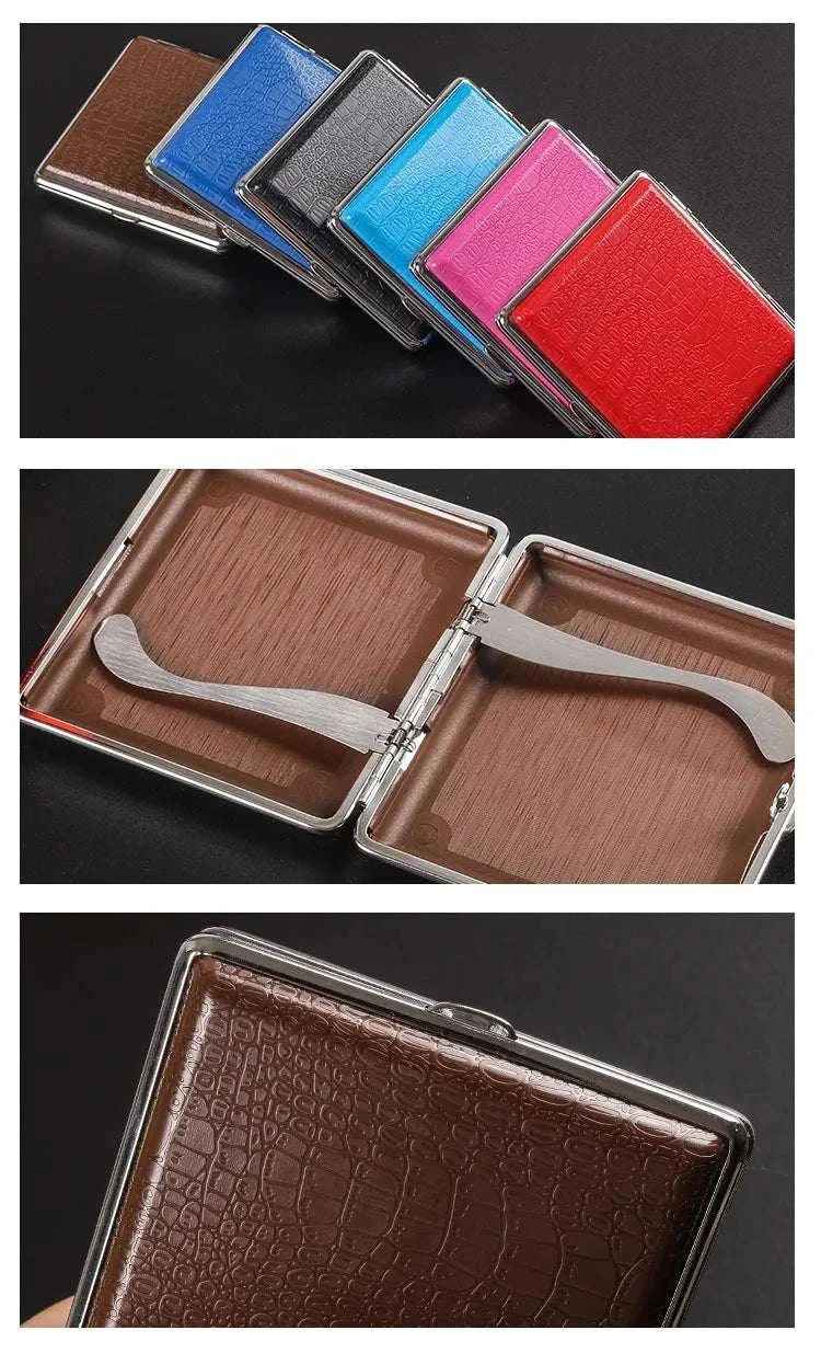 Plastic Cigarette Case Box Holder Tobacco Cigar Cigarette Clip Storage Box Case Container For 20 Cigarettes Storage Case Box Good Vibrations Adult Super Store