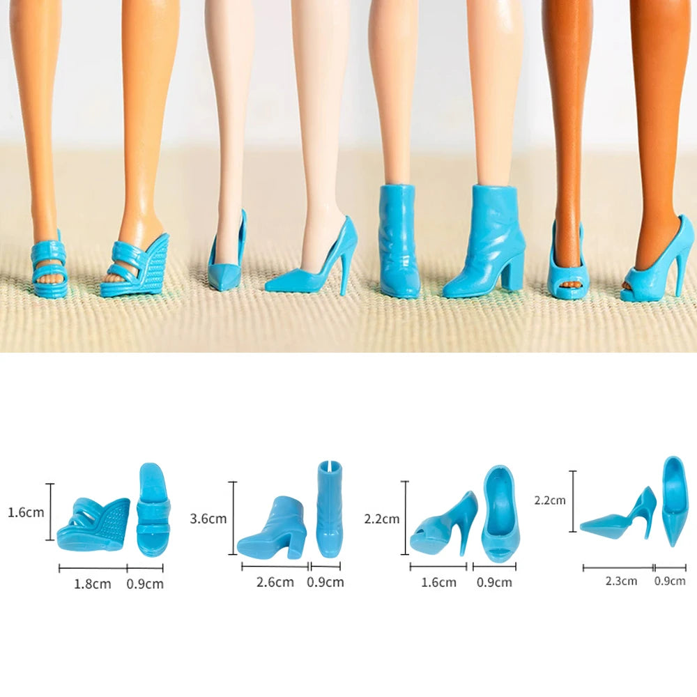 Fashion Dollhouse Furniture For 11.5 inch Dolls Accessories 1:12 Wardrobe Bed Chair Sofa 29-32 cm Doll Shoe Rack Slide Toys  JJ Good Vibrations