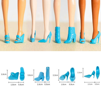 Fashion Dollhouse Furniture For 11.5 inch Dolls Accessories 1:12 Wardrobe Bed Chair Sofa 29-32 cm Doll Shoe Rack Slide Toys  JJ Good Vibrations