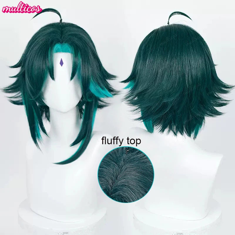 Genshin Impact Wigs Scaramouche Tighnari Kazuha Xiao Raiden Shogun Al Haitham Kaveh Cyno Aether Lumine Columbina Cosplay Wig Good Vibrations