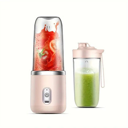 Portable Blender Bottle Multifunction Juice Blender Fresh Juice Smoothie Blender Ice CrushCup Food Processor Juicing Tool Good Vibrations