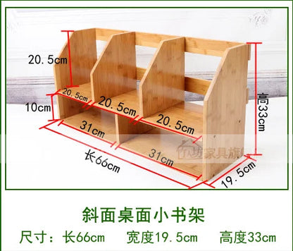 Bamboo Dollhouse Bookshelf,Custom Wooden Book Storage Shelf For House Accessories With Drawers,Wooden Bookcase Storage Good Vibrations