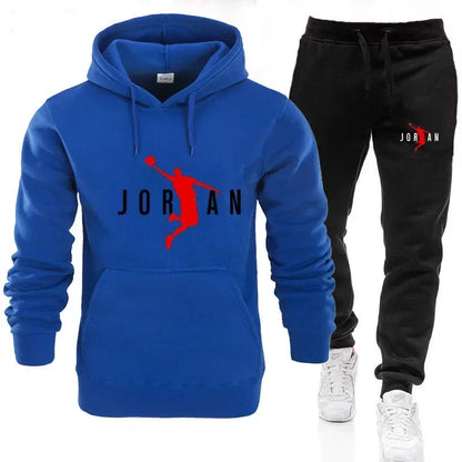 2025 Fall Winter Men's Tracksuit Hoodie Pants 2Pcs Sets Suit Leisure Sweatshirts Sweatpants Fashion Trends Brand Clothing S-3XL Good Vibrations