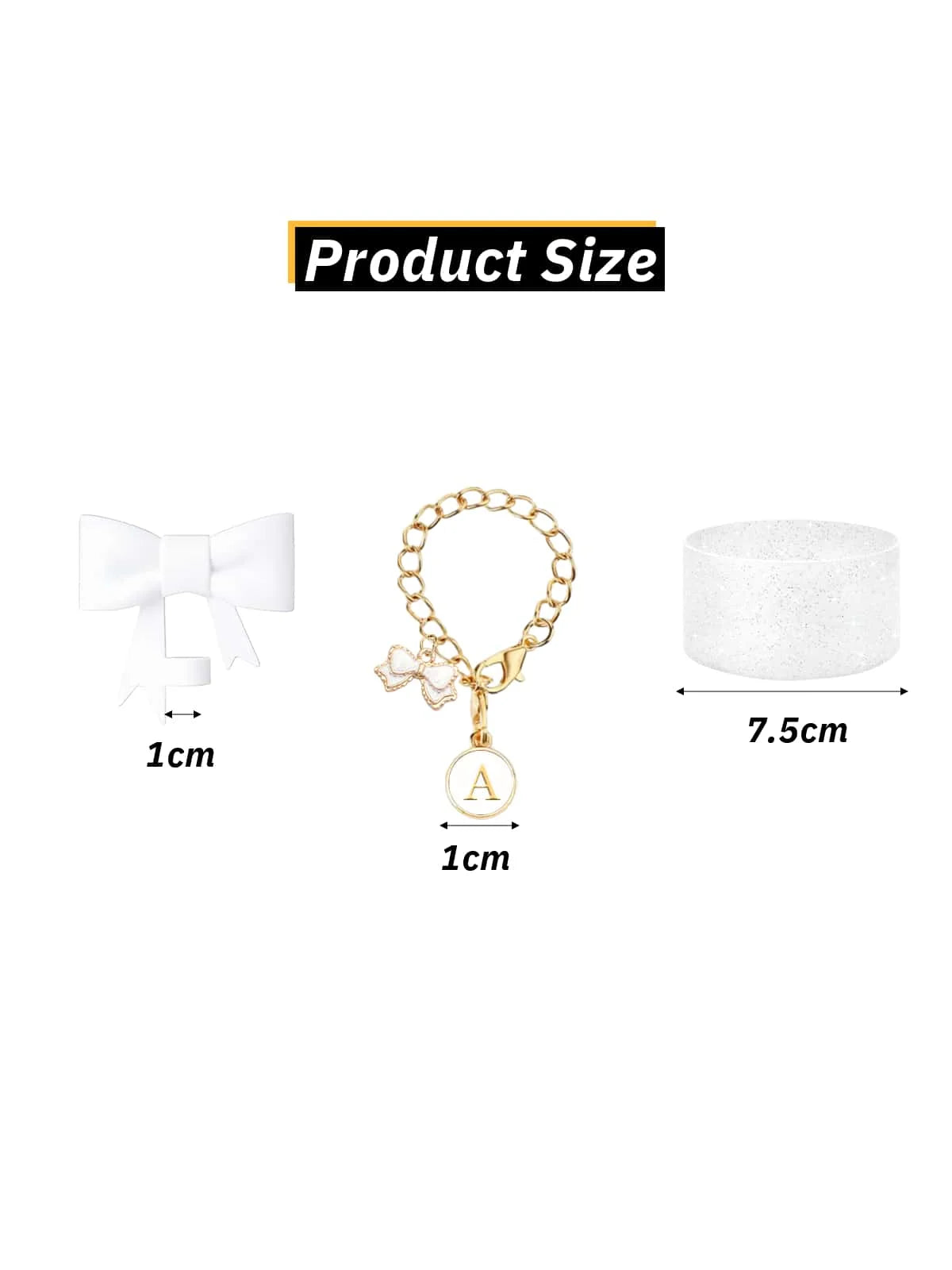 3pcs Accessories Set for Stanley Tumbler with Handle 1cm Straw Topper Cover Diamond Butterfly Charm Glitter Silicone Boot-White Good Vibrations Adult Super Store