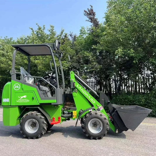 Farm Use Construction Machinery China Mini Electric Loader Battery Operated Small Articulated Front End Wheel Loader Customized Good Vibrations