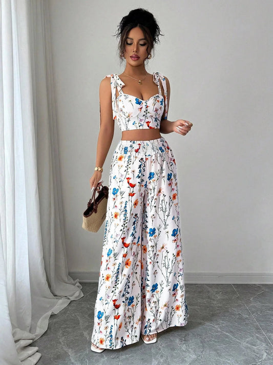 Women's Two-Piece Set, Stylish and Comfortable for Casual Wear, Perfect for Any Occasion, Trendy Look for Women Good Vibrations
