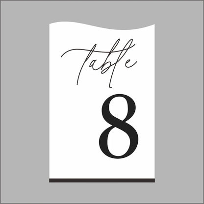 Wedding Table Numbers White Acrylic 3D Gold Mirror Table Numbers with Stands Wedding Table Decor Wedding Reception Good Vibrations