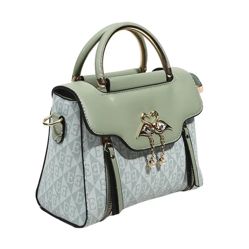 High Quality Bags Fashion Print Leather Shoulder Bag Luxury Design Shoulder Bag Elegant Small Square Bag Good Vibrations Adult Super Store