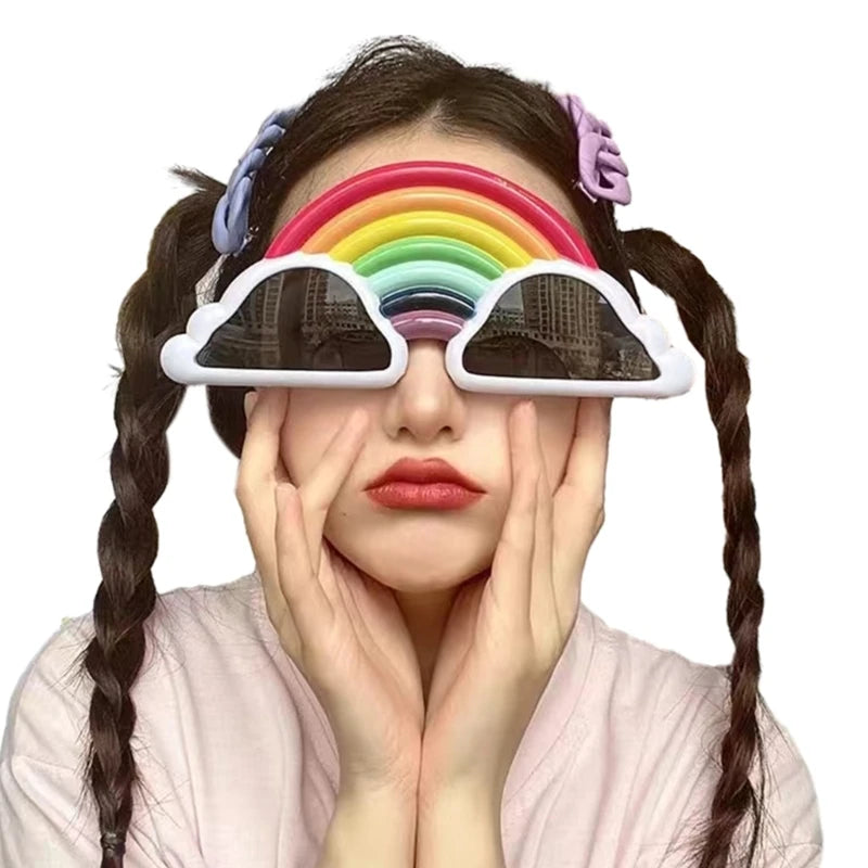 Party Sunglasses Funny Sunglasses Creative Eyeglasses Fancy Dress Props Summer Party Sunglasses Novelty Eyeglasses Good Vibrations