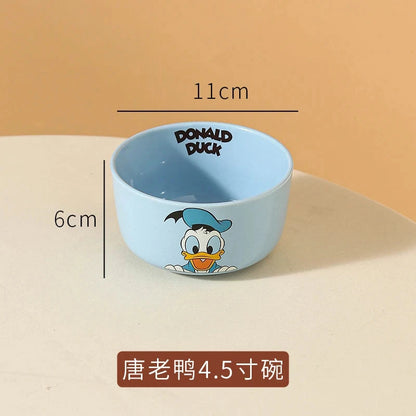 Mickey Minnie Ceramic Tableware Gift Couple Children's Home Cute High-Pretty Tableware Spoon Good Vibrations
