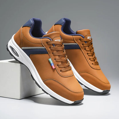 Men's  Shoes Lightweight Soft Sole Classic Waterproof Sneakers Outdoor Comfortable Tennis Shoes for Men Good Vibrations