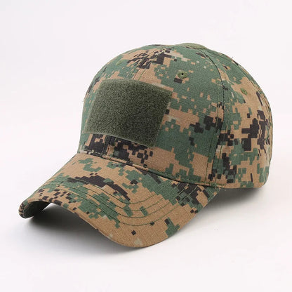 Outdoor camouflage hat Baseball hat Hunting hat Sports hat Bicycle hat Men Women Adult hat Duck tongue hat with curved brim Good Vibrations