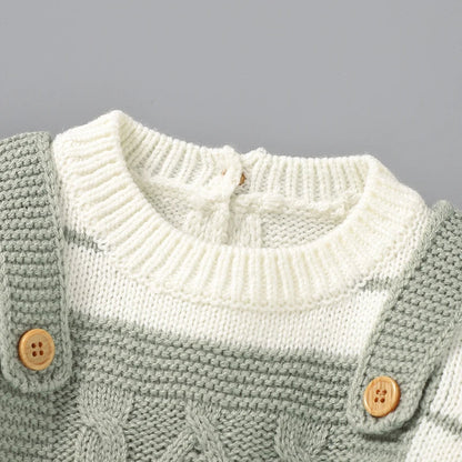 Baby Bodysuits Long Sleeve Spring Autumn Outwear Newborn Boy Girl Knitted Onesie Winter One Pieces Toddler Infant Unisex Clothes Good Vibrations