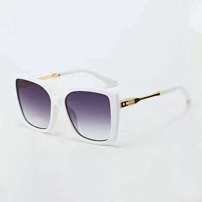 2025 Fashionable Women Sunglasses Large Frame Gradient Color Glasses for Women Exquisite Design for Women Sunglasses for Women Good Vibrations