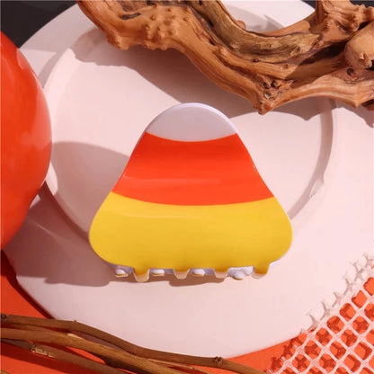 Halloween Hair Accessories Ghost Hair Clip for Women Girls Red Horns Hairpin Skull Claw Y2K Gothic Hair Jewelry 2023 New HangZhi Good Vibrations