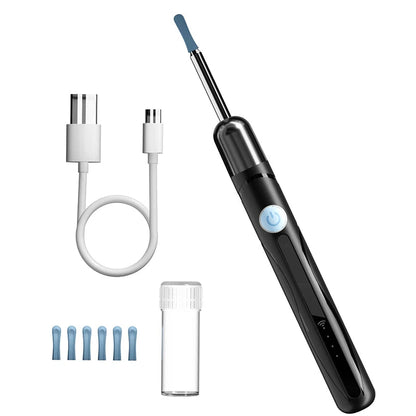 Visual Ear Cleaner Camera WIFI Ear Pick Waterproof 6LEDs Ear Sticks HD1080P 4.2MM Digital Ear Wax Removal Kits Ear Spoons Case Good Vibrations