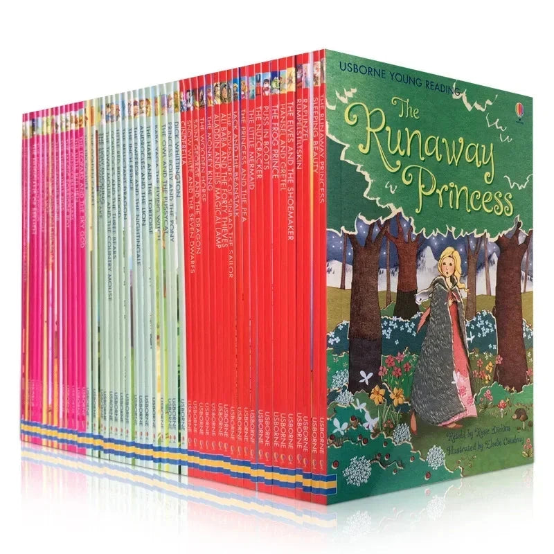 The Usborne 1st 2nd 3rd 4th Reading Collection Library English Picture Book Learning Education Help Children Grow As A Reader Good Vibrations