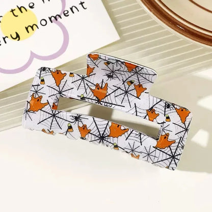 Halloween Theme - With Ghost/Pumpkin/Bat Patterns, Perfect For Holiday Party Costumes, Fashion Accessories For Women And Girls Good Vibrations