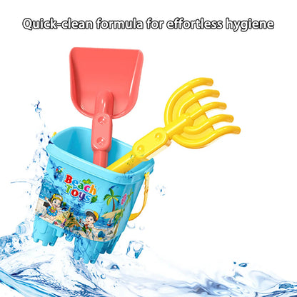 Children's beach toy sets: shovels, beach buckets, funnel tools, summer outdoor water play toys for babies Good Vibrations