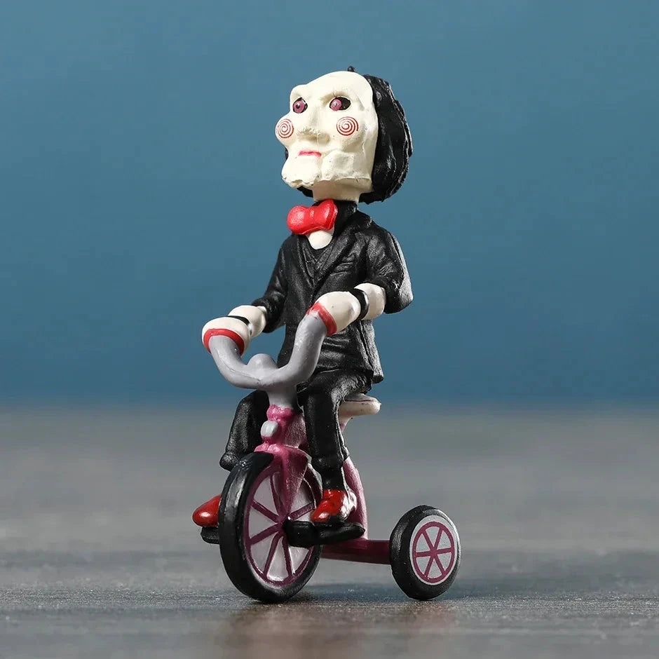 Horror Movie Saw Billy Mini Model Figurals Brinquedos Figure Good Vibrations