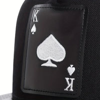 Fashion Hip Hop baseball Cap poker embroidery personalized Hat Men Women cotton Snapback Hats Outdoor Trucker Caps Sun Hats Good Vibrations