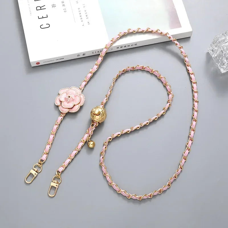 Camellia Cross Body Mobile Phone Chain Good Vibrations