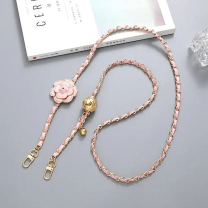 Camellia Cross Body Mobile Phone Chain Good Vibrations