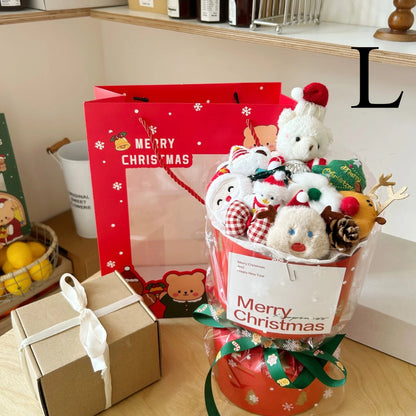 Christmas gift, finished teddy bear bouquet, birthday gift, gift for teacher, girlfriend, best friend, bouquet, souvenir Good Vibrations