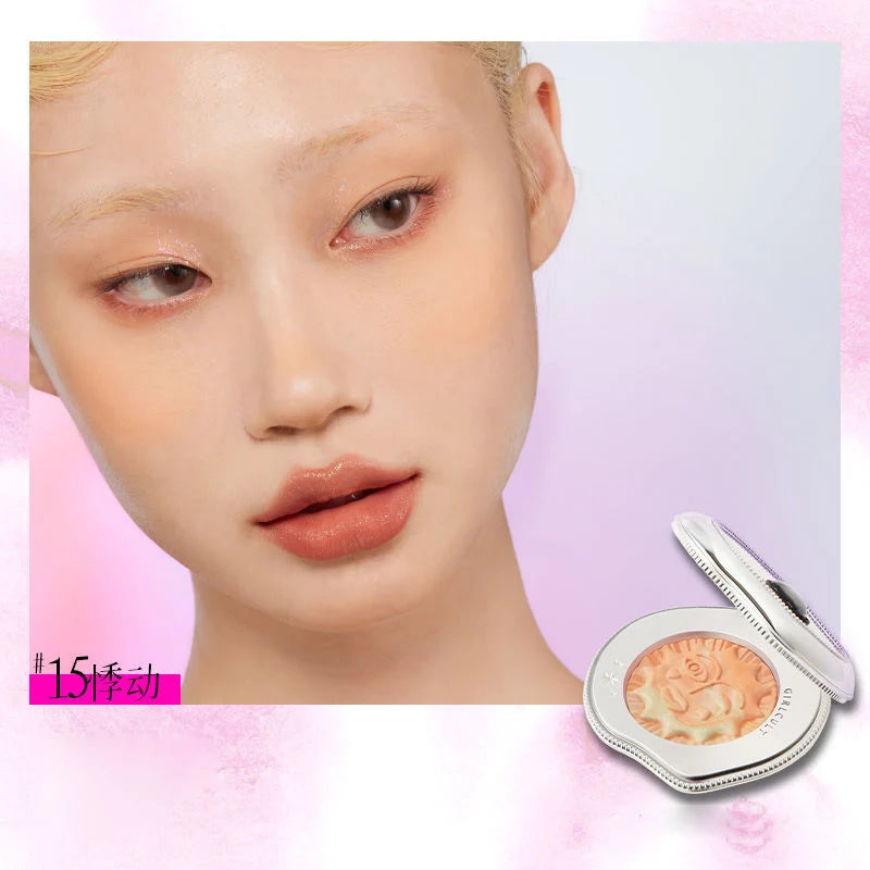 Girlcult Soft Matte Blush Long Lasting Pigmented Natural Velvet Finish Tiktok Trending Aesthetic Blusher for Cheeks Good Vibrations