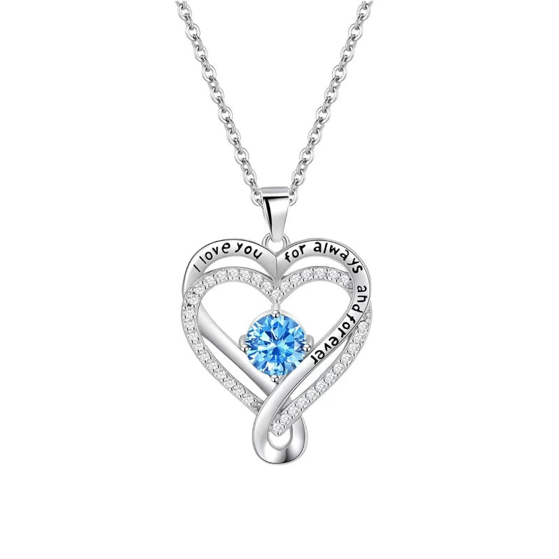 Elegant Style Heart shaped Pendant Necklace Hollow Design Mother's Day Gift Party Suitable for Best Friends Without Box Good Vibrations