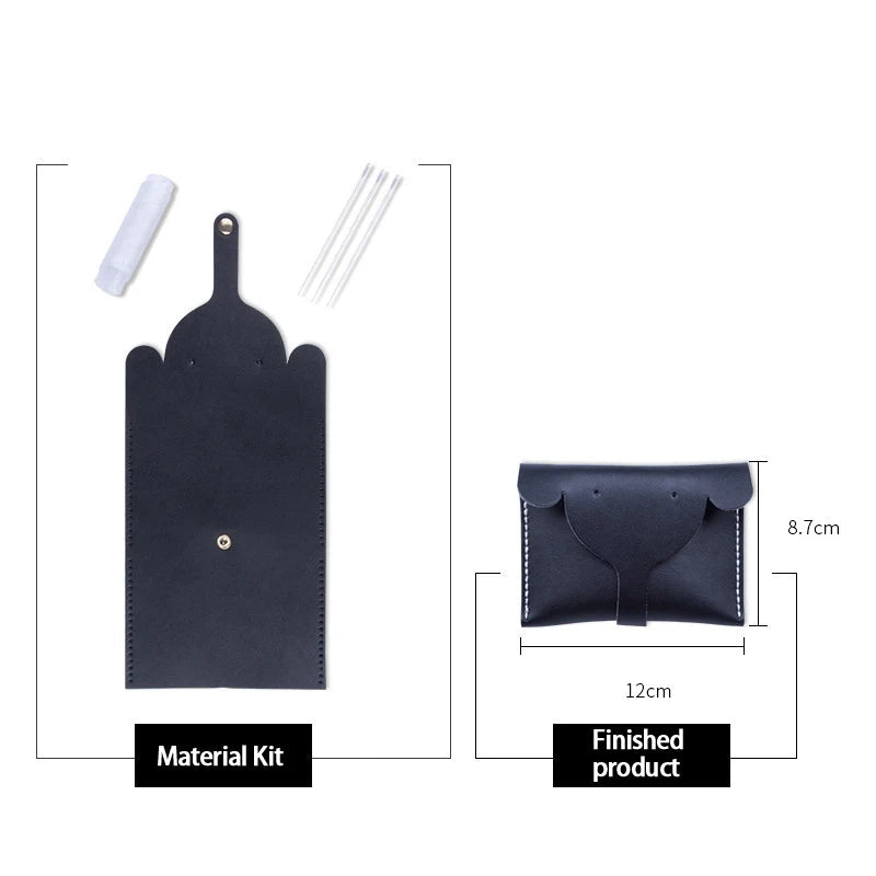 DIY PU Coin Purse Craft Kit Casual Solid Color Cartoon Style Elephant Small Bag Good Vibrations