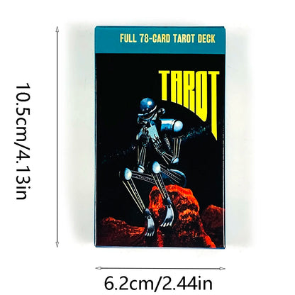 Todd Alcott's Sci-Fi Tarot Cards A 78 Science-Fiction-themed Tarot Deck English Versions Divination Deck Board Playing Game Good Vibrations