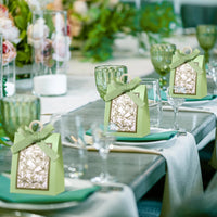 DIY Favors Birthday Party Jelwery Gift Packing Box Flowers Birds and Forest Wedding Candy Box with Wooden Ring Empty Paper Boxes Good Vibrations