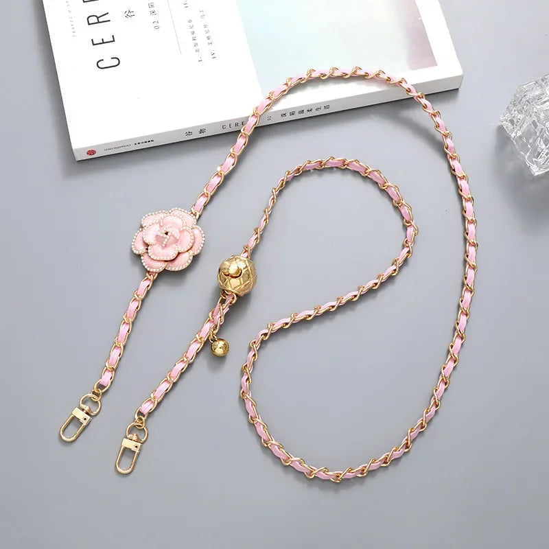 Camellia Cross Body Mobile Phone Chain Good Vibrations