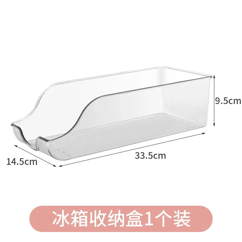 Refrigerator Storage Box Fridge Organizer Kitchen Storage Cans Soda Cans Storage Cans Basket Storage Containers Pantry Organizer Good Vibrations