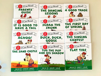 I Can Read Phonics 12 Books/Set My Very First Picture Books English Story Pocket Book for Children Kids Baby Montessori Reading Good Vibrations
