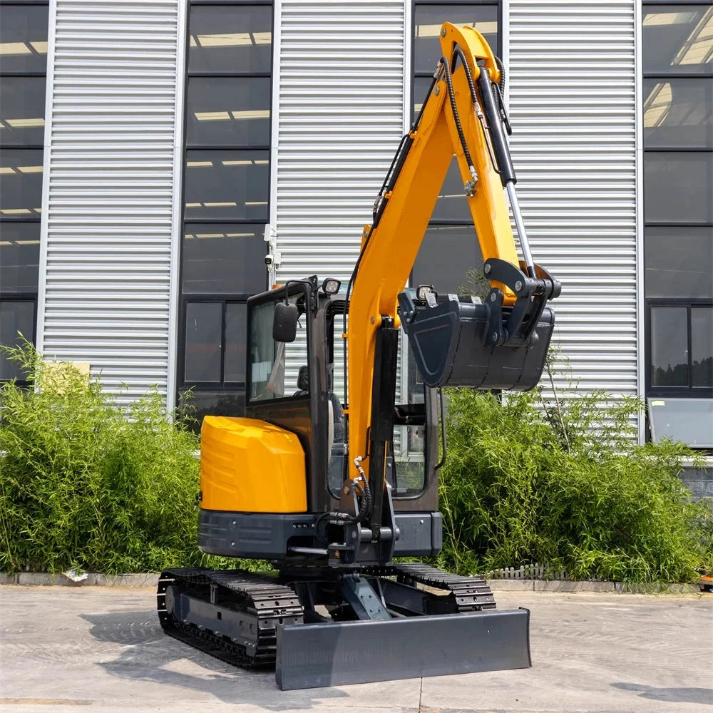 3.5 Tons Crawler Excavator EPA EURO5 Kubota Engine Hydraulic Excavator Agricultural Excavator Factory Direct Sales Good Vibrations