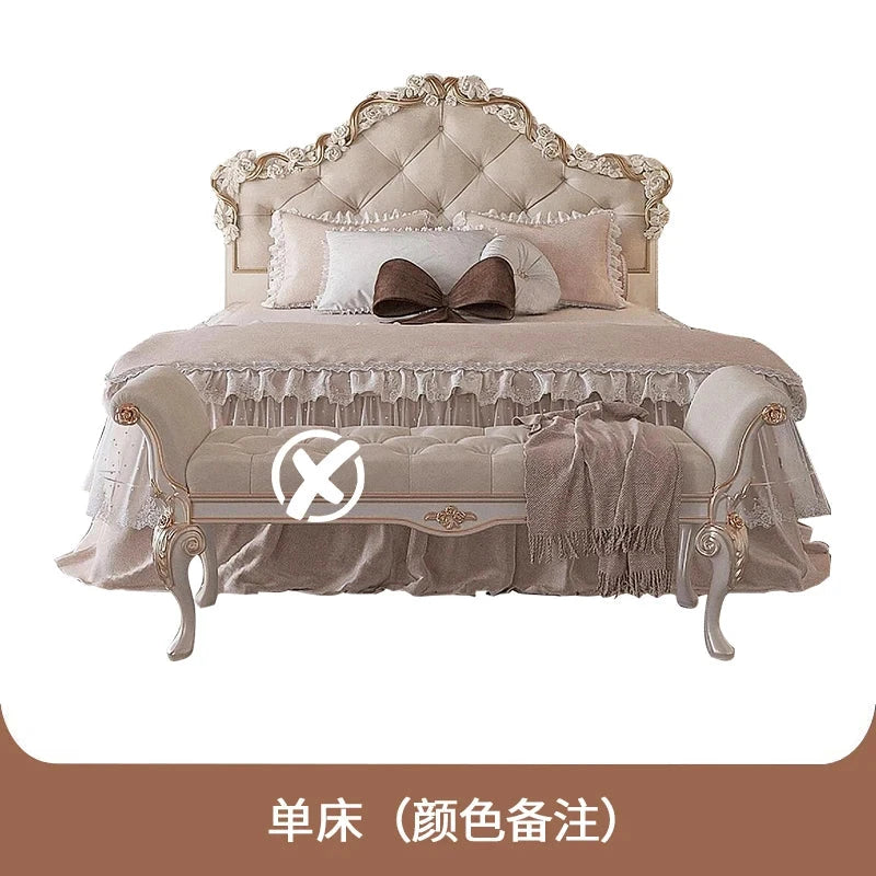 Clear Decoration Bed Lounge Unique Creative Designer Modern Luxury Nordic Bed Save Space Girls Letto Matrimoniale Home Products Good Vibrations