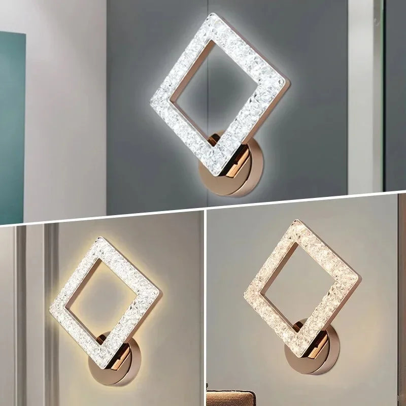 Bedside lamp bedroom decoration new master living  staircase modern simple background aisle wall light Good Vibrations