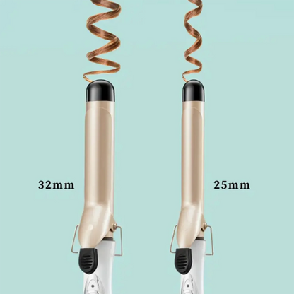 Curling iron household large wave gold curling iron electric curling iron 32/25MM, 10 seconds quick setting. Good Vibrations