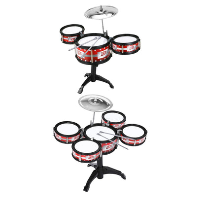 Toddlers Educational Drum Set Musical Toys Sensory Toy Kids Drum Set for Children 1 2 3 4 Years Old Kindergarten Kids Girls Boys Good Vibrations