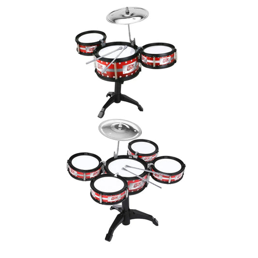 Toddlers Educational Drum Set Musical Toys Sensory Toy Kids Drum Set for Children 1 2 3 4 Years Old Kindergarten Kids Girls Boys Good Vibrations