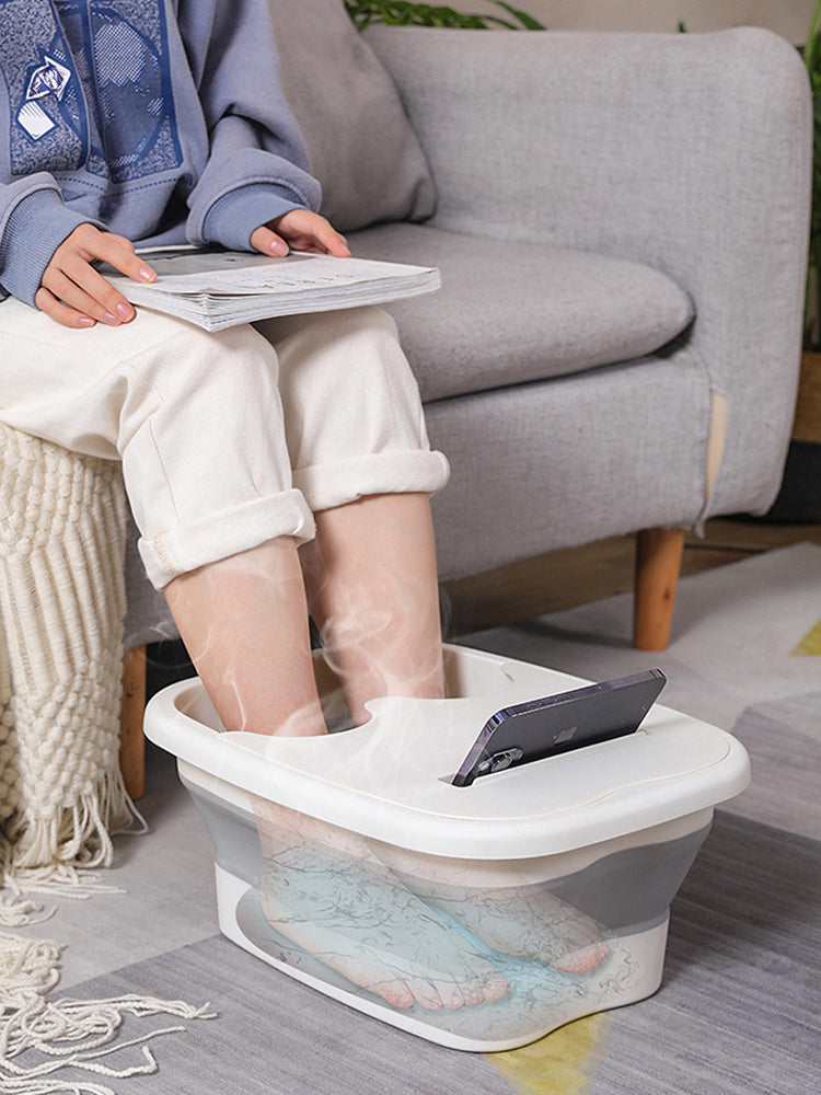 Foldable Footbath Massage Bucket Soaking Bucket Folding Basin Spa Foot Bath Bucket Household Sauna Bathtub Pedicure Bath Bathtub Good Vibrations Adult Super Store