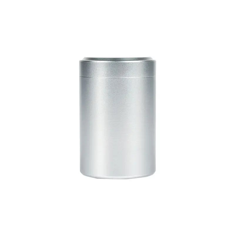 New Airtight Smell Proof Container Quality Stainless Steel Mini Tea Cans Herb Stash Jar Tea Coffee Storage Box Tea Caddies Box Good Vibrations Adult Super Store