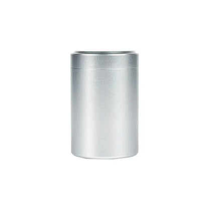 New Airtight Smell Proof Container Quality Stainless Steel Mini Tea Cans Herb Stash Jar Tea Coffee Storage Box Tea Caddies Box Good Vibrations Adult Super Store