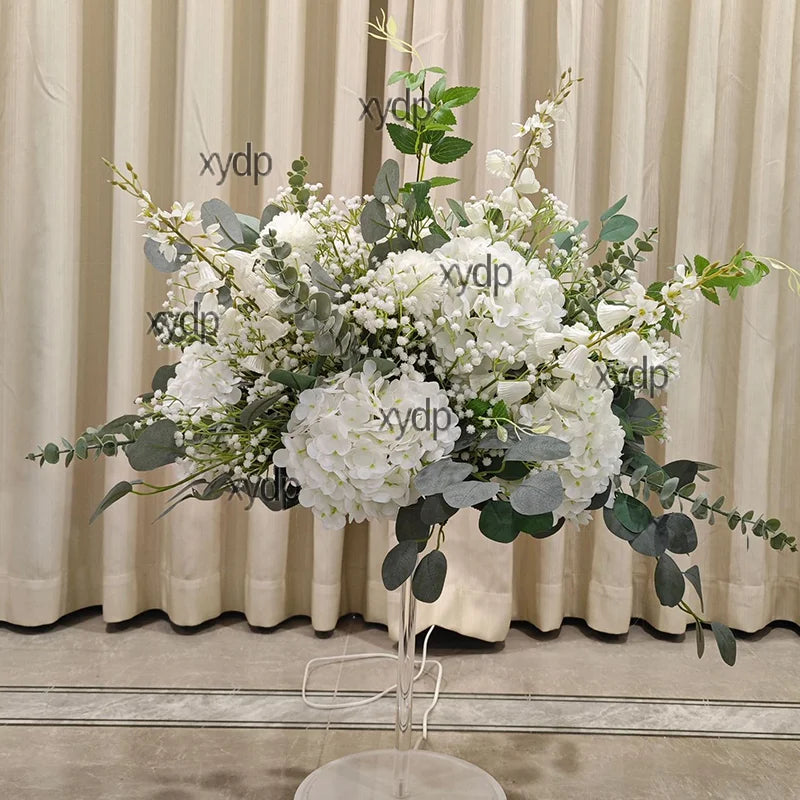 Hot Pink/Purple/Red/Blue luxurious Wedding Table Centerpieces large Flower Ball Outdoors Event Party Accessories Props 80cm,70cm Good Vibrations