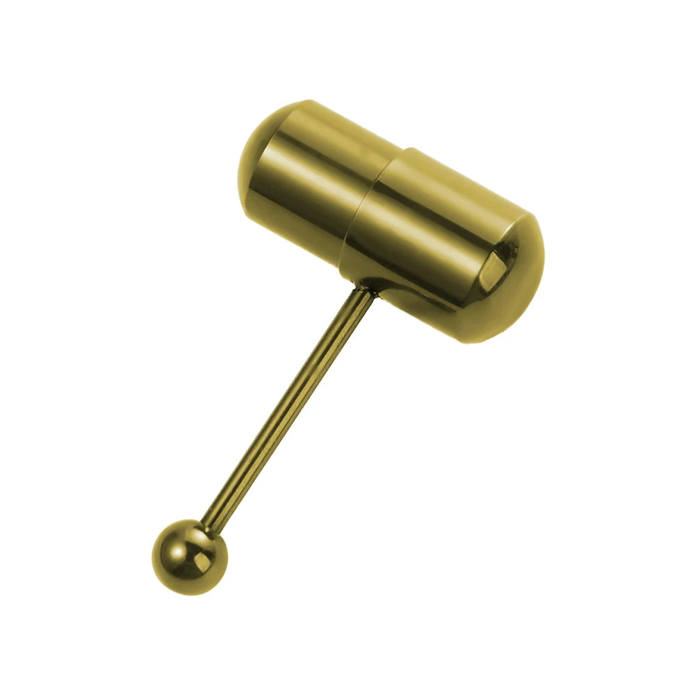 Women Vibrating Barbell Vibration Tongue Stud Stainless Steel Vibrating Tongue Nail Piercing Jewelry Body Jewelry Tongue Ring Good Vibrations